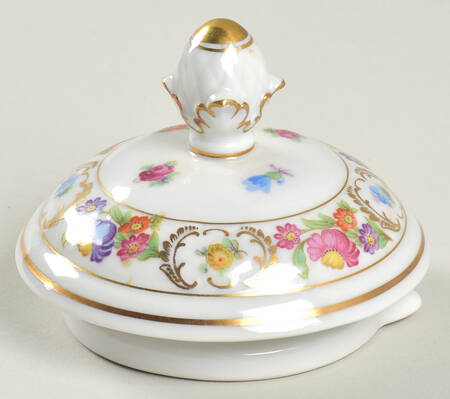 Empress Dresden Flowers Lid for Teapot