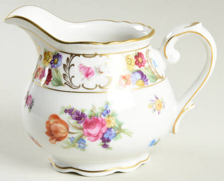 Empress Dresden Flowers Creamer