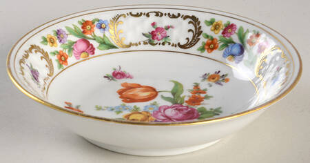 Empress Dresden Flowers Fruit/Dessert (Sauce) Bowl