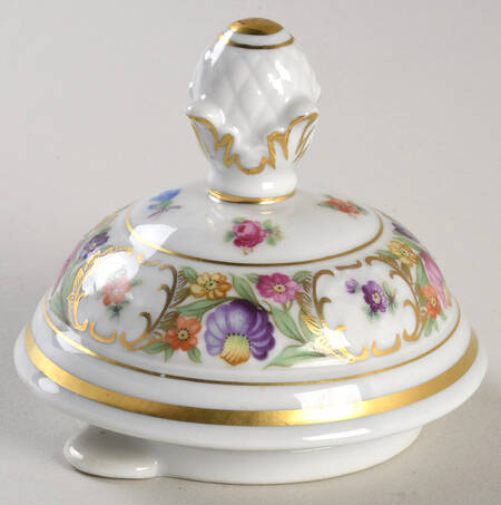 Empress Dresden Flowers Lid for Coffee Pot