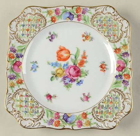 Chateau Dresden-Royal Dresner Art Square Luncheon Plate