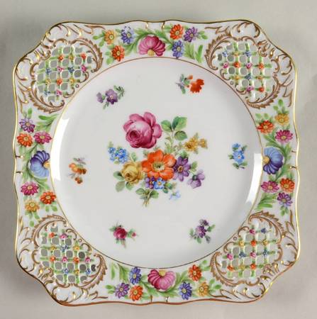 Chateau Dresden-Royal Dresner Art Square Luncheon Plate
