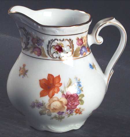 Empress Dresden Flowers Creamer