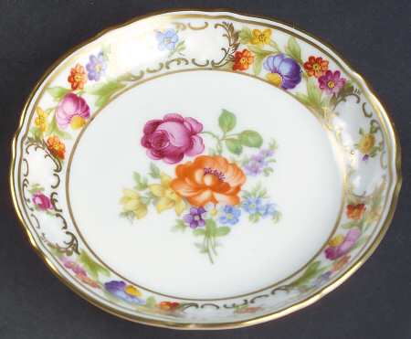 Empress Dresden Flowers Coaster