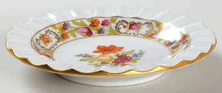 Empress Dresden Flowers 5" Ashtray