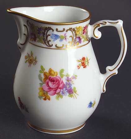 Empress Dresden Flowers Creamer