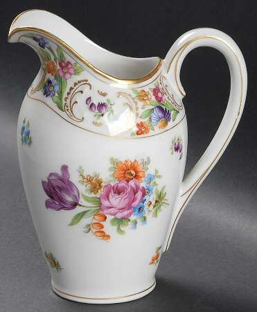 Empress Dresden Flowers 16 Oz Pitcher