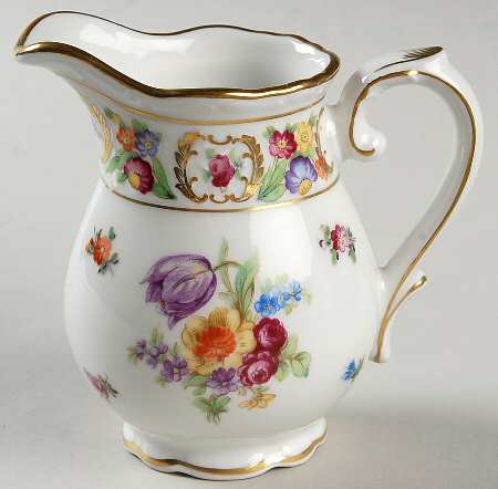 Empress Dresden Flowers Creamer