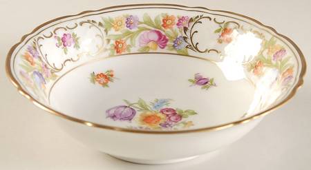 Empress Dresden Flowers Coupe Cereal Bowl