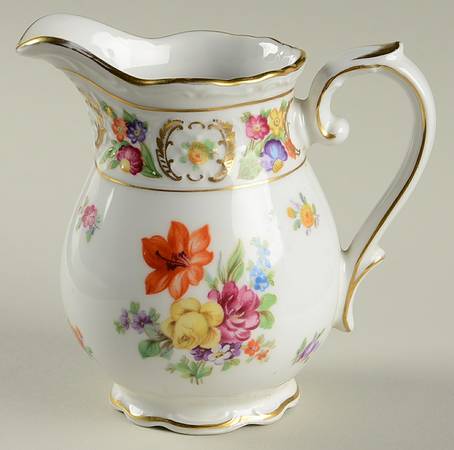 Empress Dresden Flowers Creamer