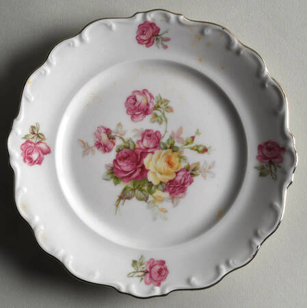 Empire Rose Bread & Butter Plate