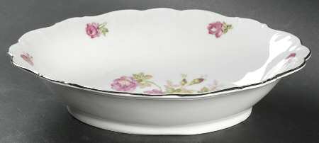 Empire Rose 9" Oval Vegetable Bowl