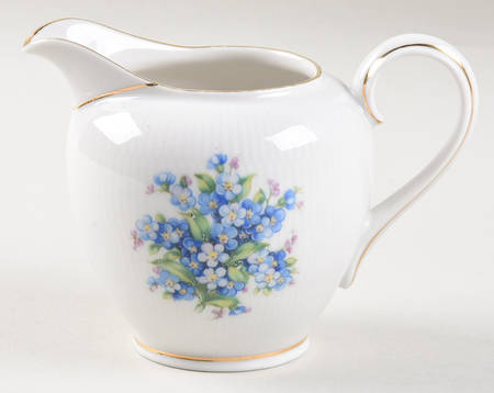 Forget Me Not (Rim, Not Pierced) Creamer