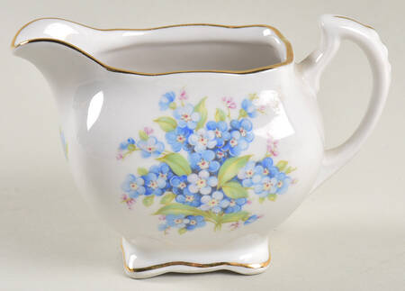 Forget Me Not (Rim, Not Pierced) Mini Creamer