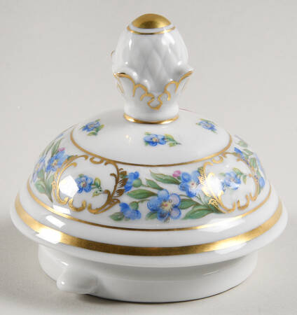 Forget Me Not (Rim, Not Pierced) Lid for Coffee Pot