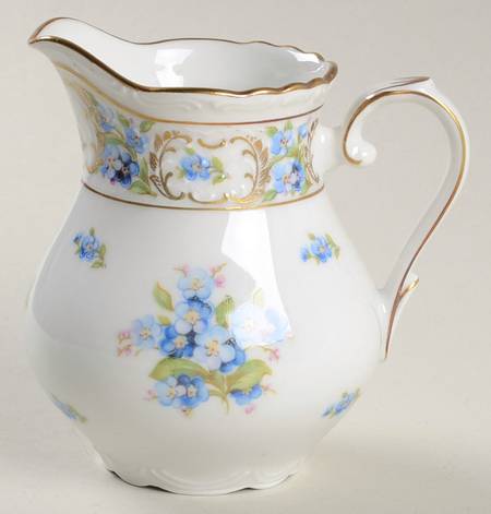 Forget Me Not (Rim, Not Pierced) Creamer