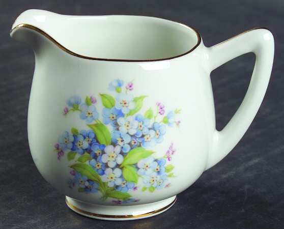 Forget Me Not (Rim, Not Pierced) Mini Creamer