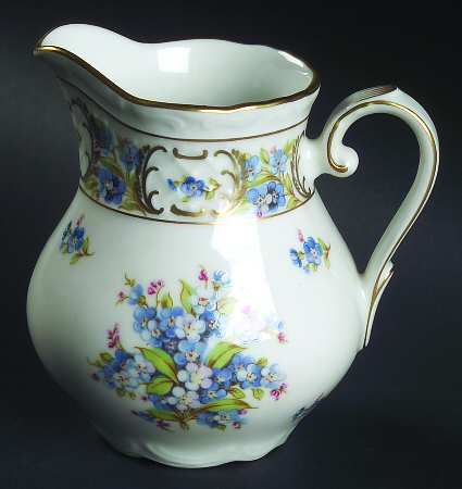 Forget Me Not (Rim, Not Pierced) Creamer