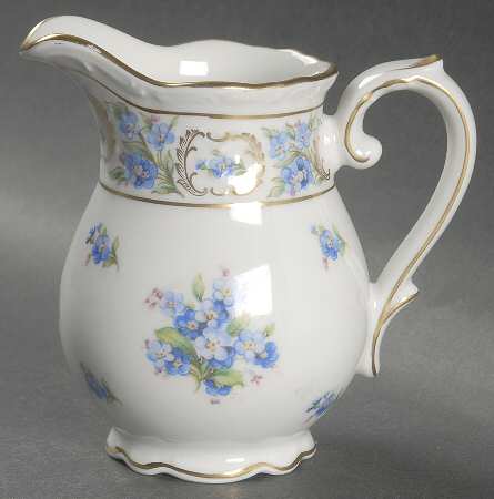 Forget Me Not (Rim, Not Pierced) Creamer
