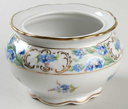 Forget Me Not (Rim, Not Pierced) Sugar Bowl No Lid