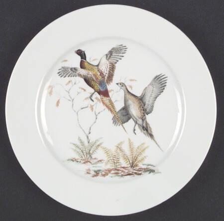 Game Birds Salad Plate