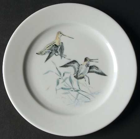 Game Birds Salad Plate