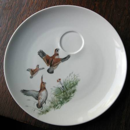 Game Birds Snack Plate