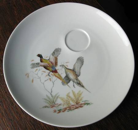 Game Birds Snack Plate