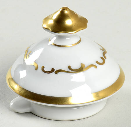 Golden Elegance Lid for Mini Coffee Pot