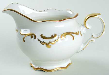 Golden Elegance Creamer