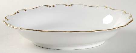 Golden Elegance Coupe Soup Bowl