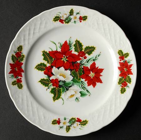 Holiday Bouquet Salad Plate