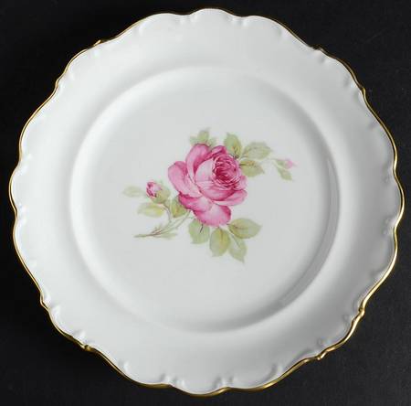 La Vie En Rose Salad Plate
