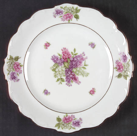 Lilac Salad Plate