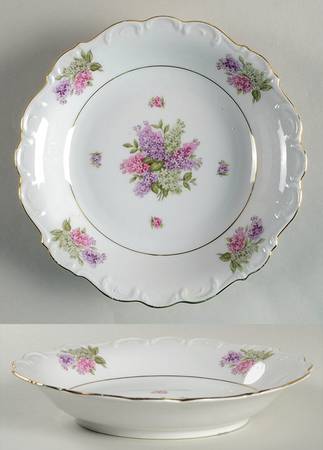 Lilac Coupe Soup Bowl