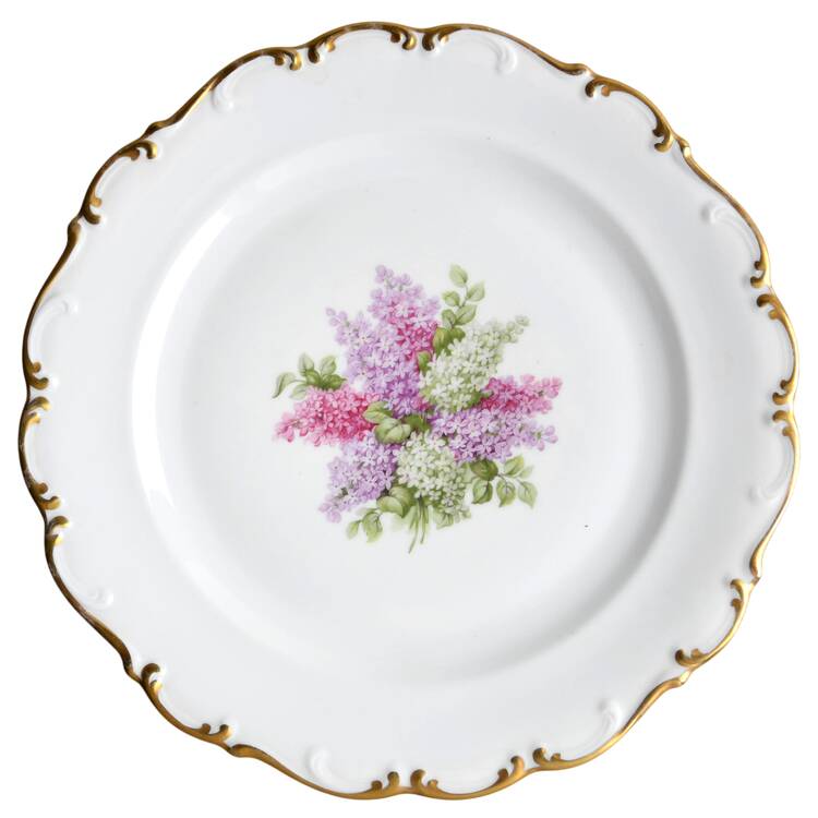 Lilac Time Dinner Plate