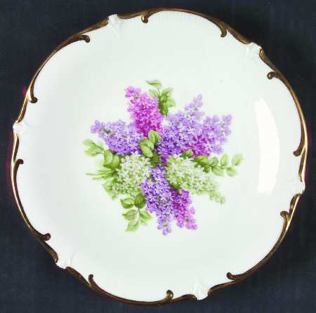 Lilac Time Salad Plate