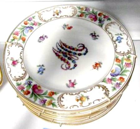 Maria Antoinette Luncheon Plate