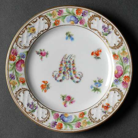 Maria Antoinette Bread & Butter Plate