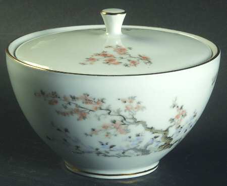 Mandarin Sugar Bowl & Lid