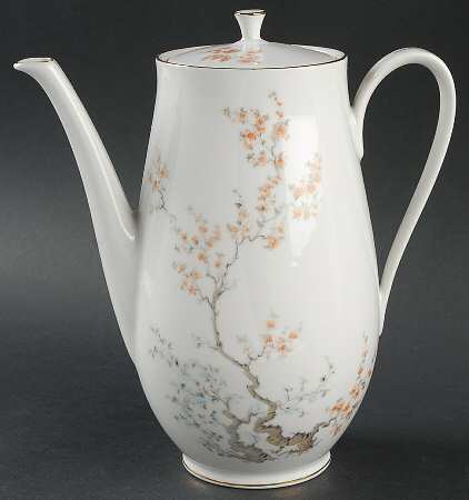 Mandarin Coffee Pot & Lid