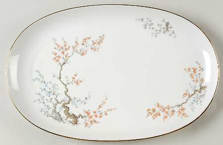 Mandarin 13" Oval Serving Platter