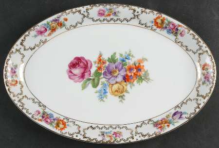 The Meissen 12" Oval Serving Platter
