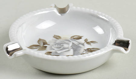 Moon Rose 4" Ashtray