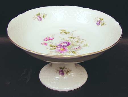 Mountain Rose Round Compote (Height X Width)