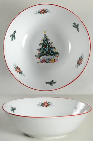 Noel 9" Round Vegetable Bowl