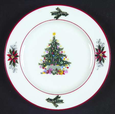 Noel Bread & Butter Plate