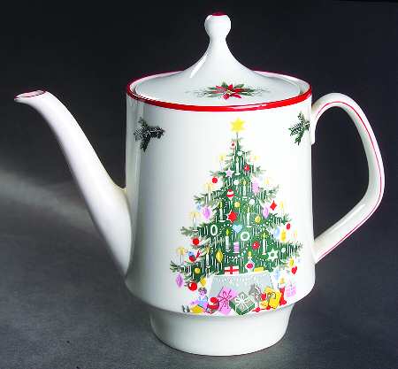 Noel Teapot & Lid