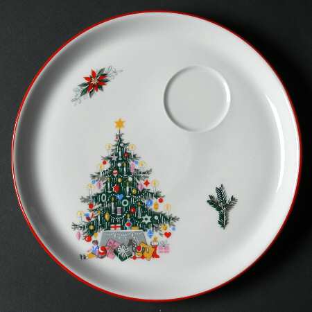 Noel Snack Plate