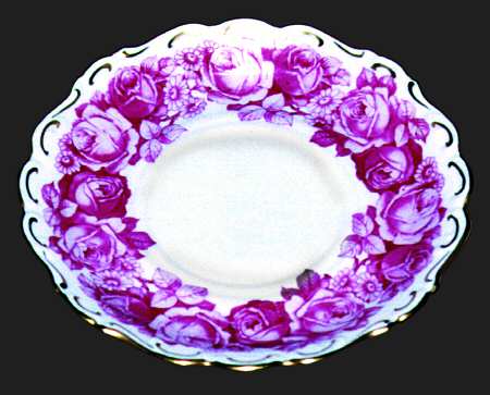 Old Rose Saucer